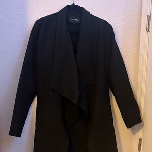 Fashion Nova Classic Black Pea Coat